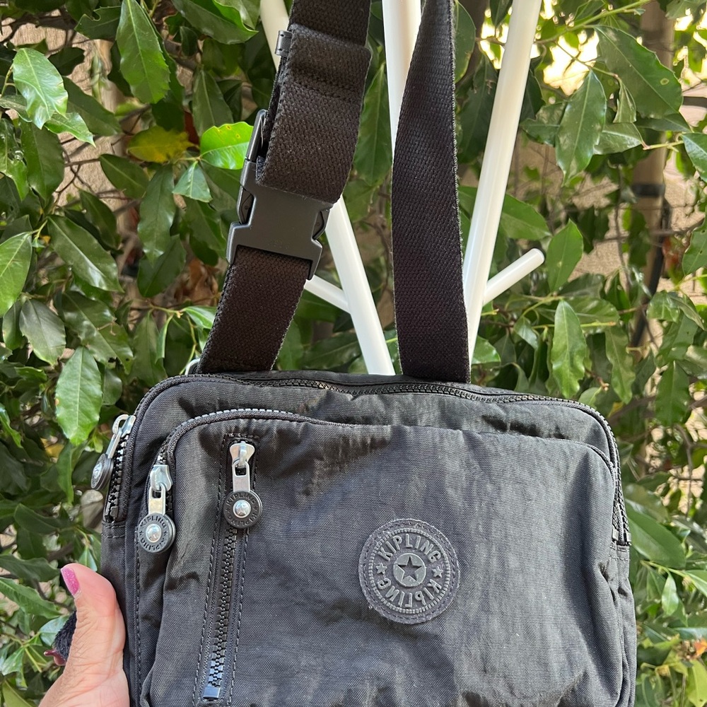 Kipling Black bum bag